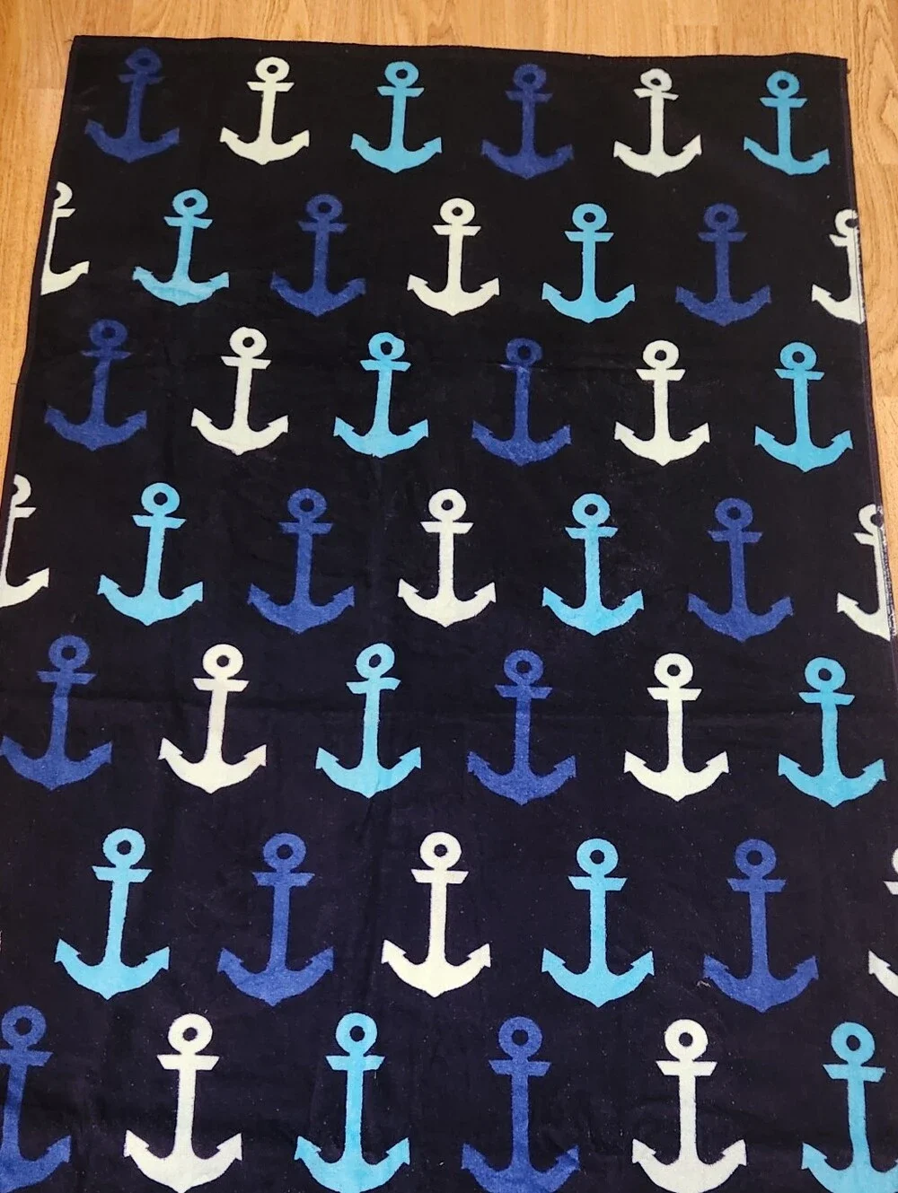 Anchor Nautical Beach Towel 32.5